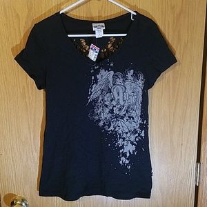 Women's Biker Graphic Tee